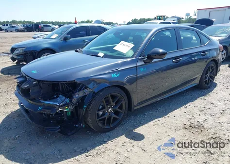 2025 Honda Civic Sport из США, поврежденный, VIN 2HGFE2F50SH573300